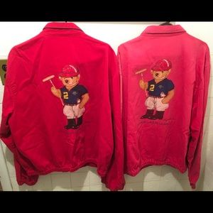 Polo Bear red spring jacket, Xl ( individually)